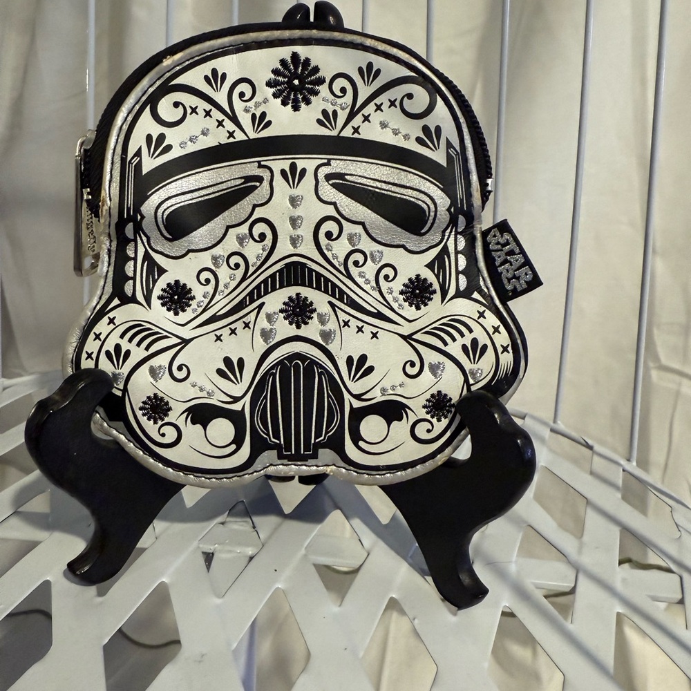 Loungefly Star Wars Black and White Stormtrooper Coin Purse